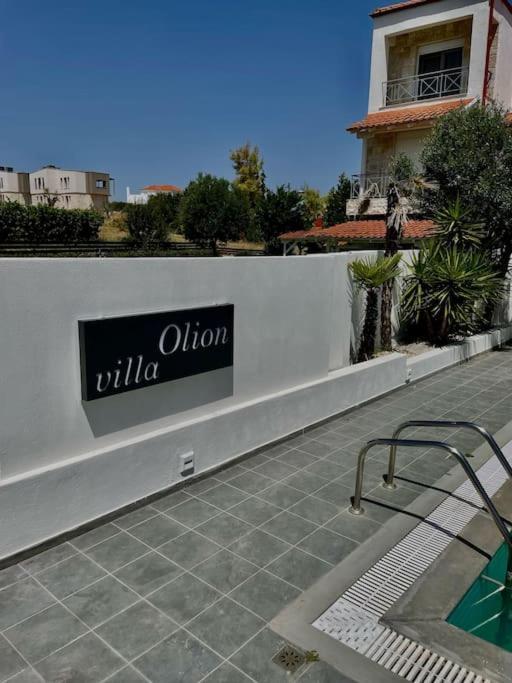 Villa Olion Afytos Exterior foto